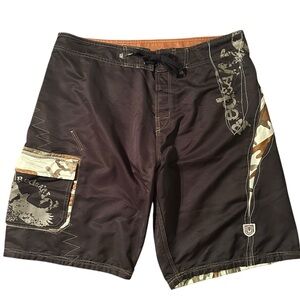 Redsand Men’s Black Board Shorts